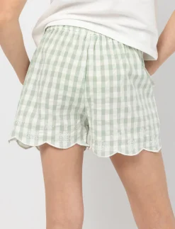 Gingham Shorts