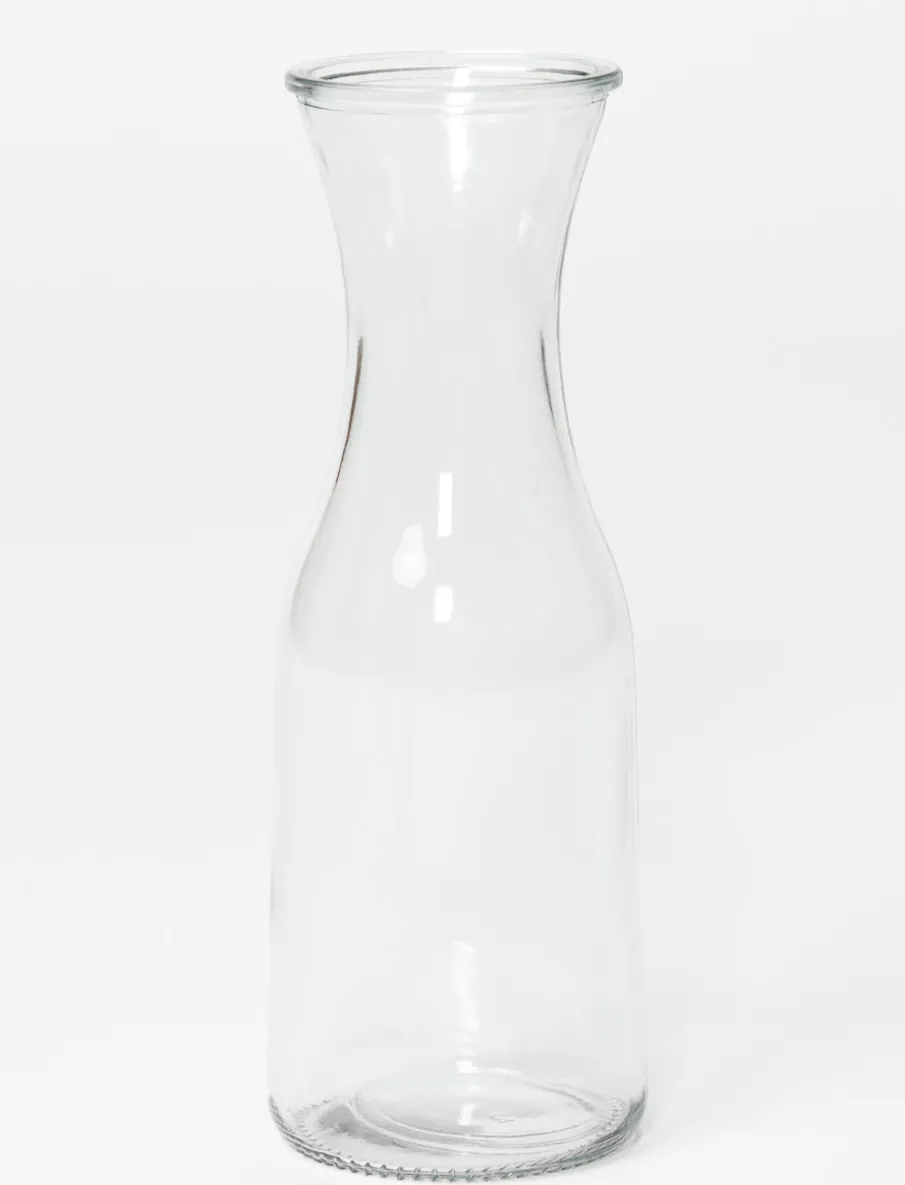 Glass Bottle with Label