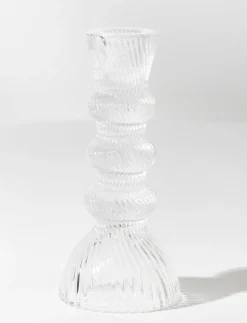 Glass Candle Holder
