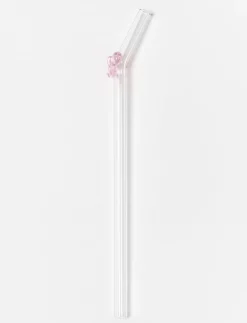 Glass Straw with Bow