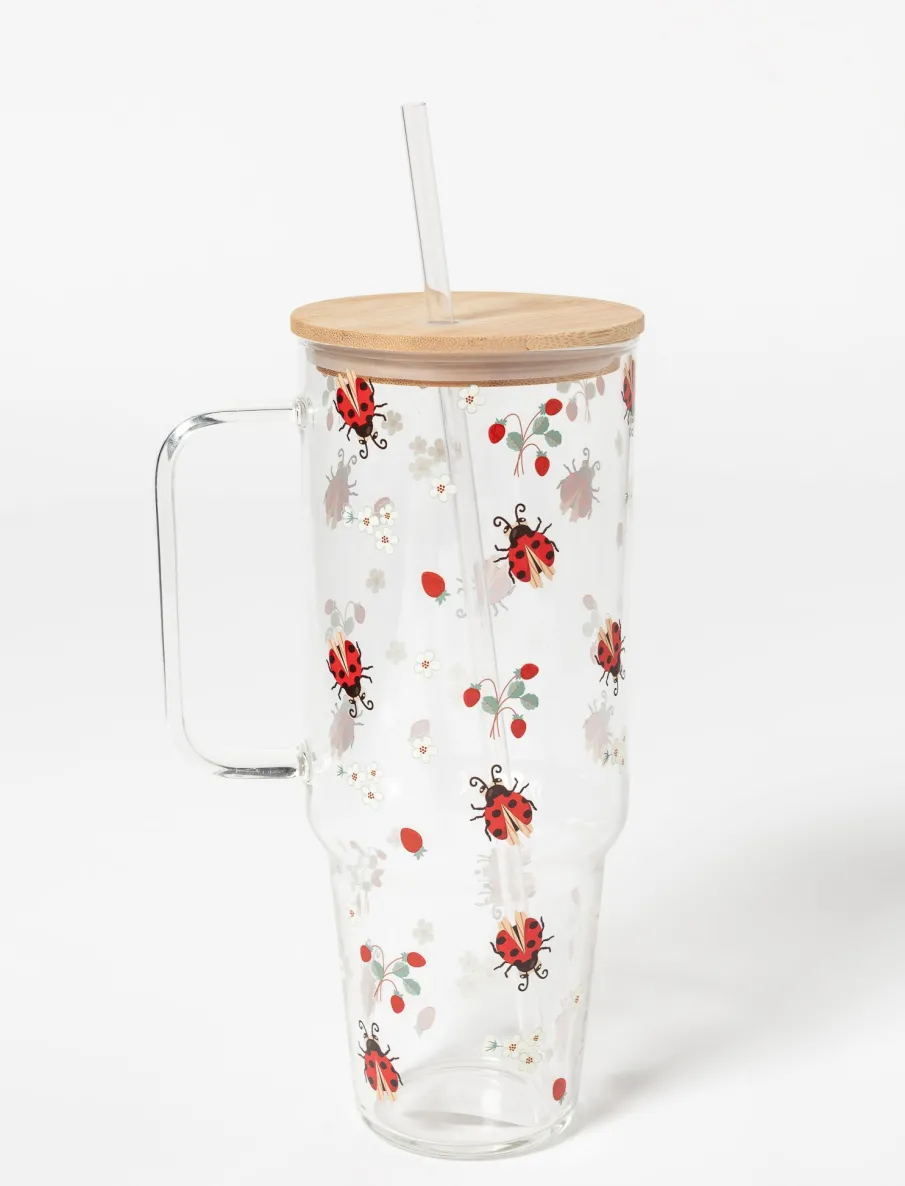 Glass Travel Mug