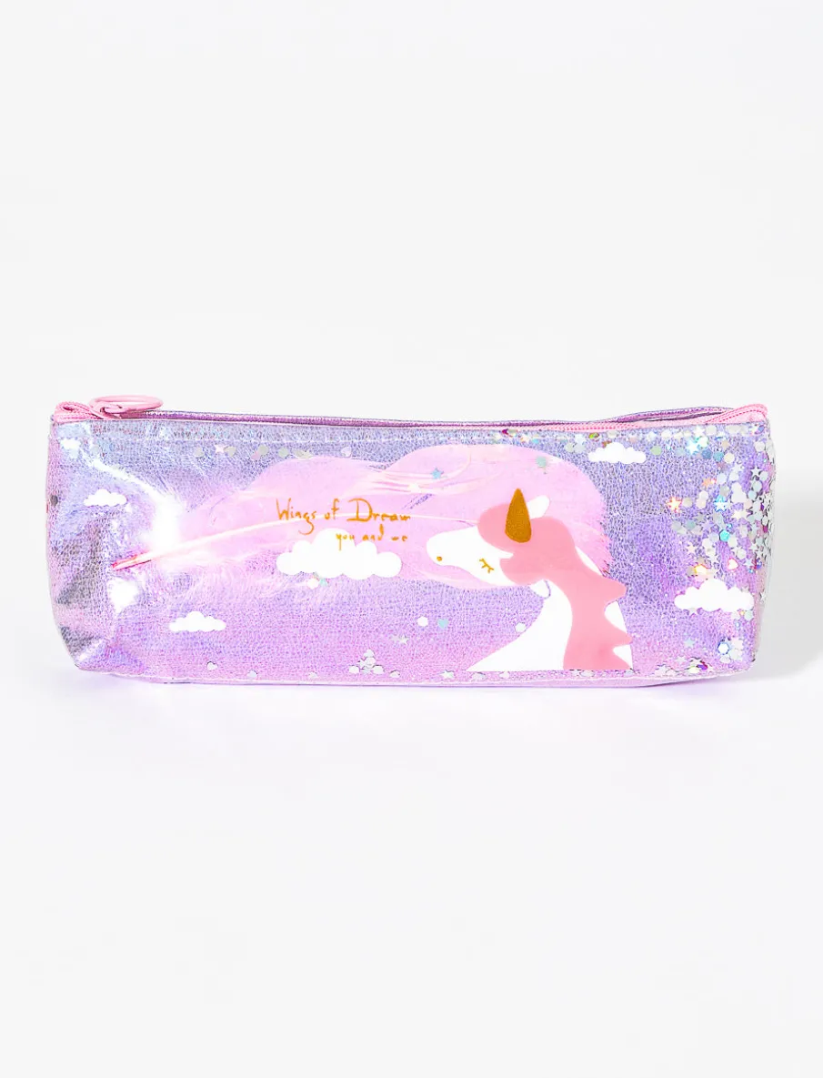 Glitter Pencil Case Bag