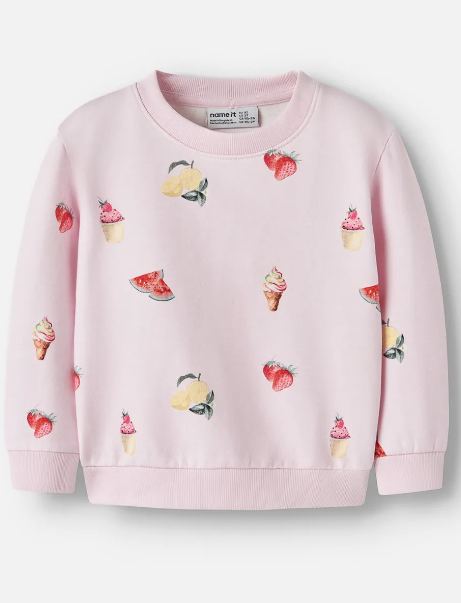 Graphic Crewneck Sweater