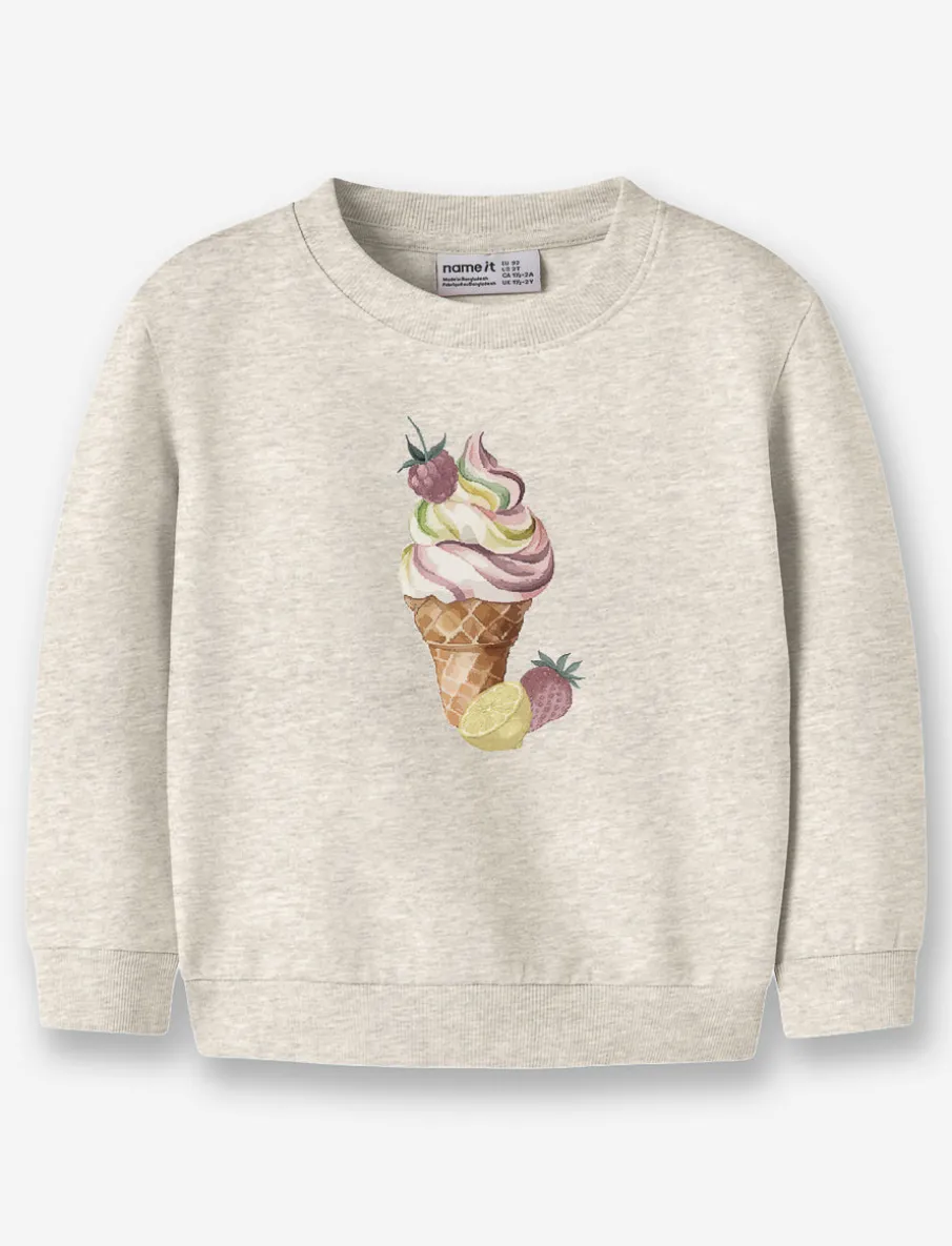 Graphic Crewneck Sweater
