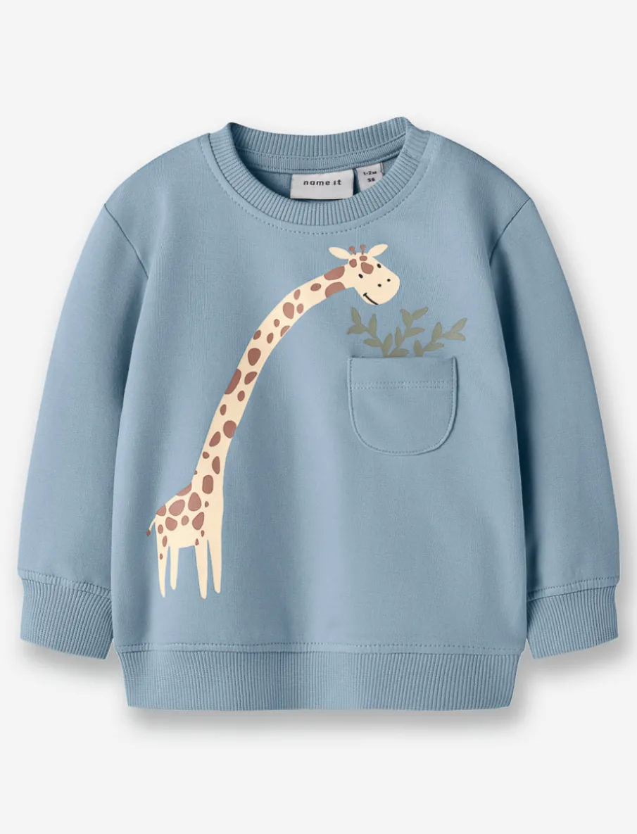 Graphic Crewneck Sweater