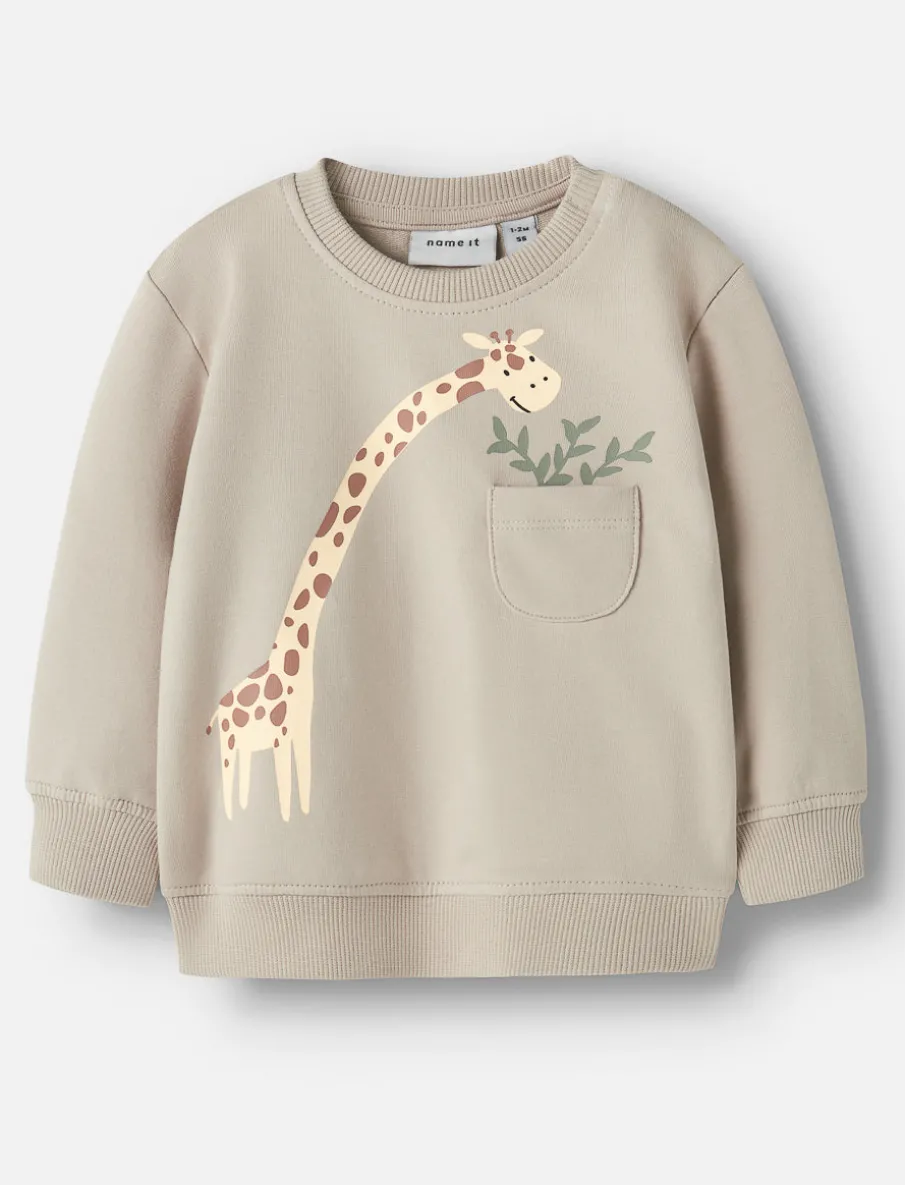 Graphic Crewneck Sweater