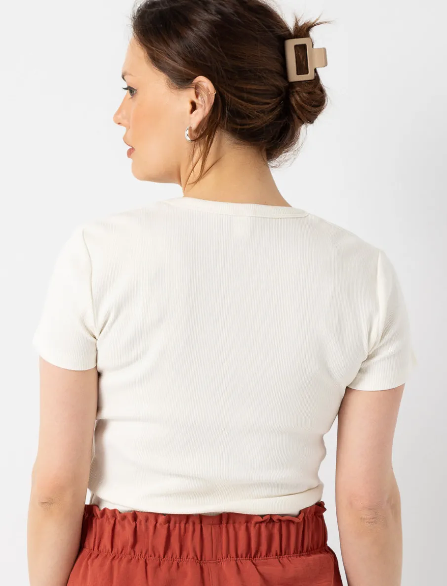 Graphic Fitted T-shirt