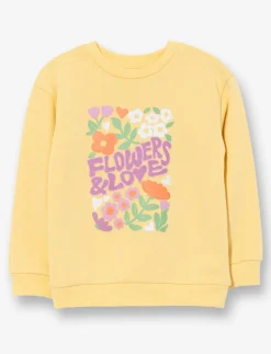 Graphic French Terry Sweater