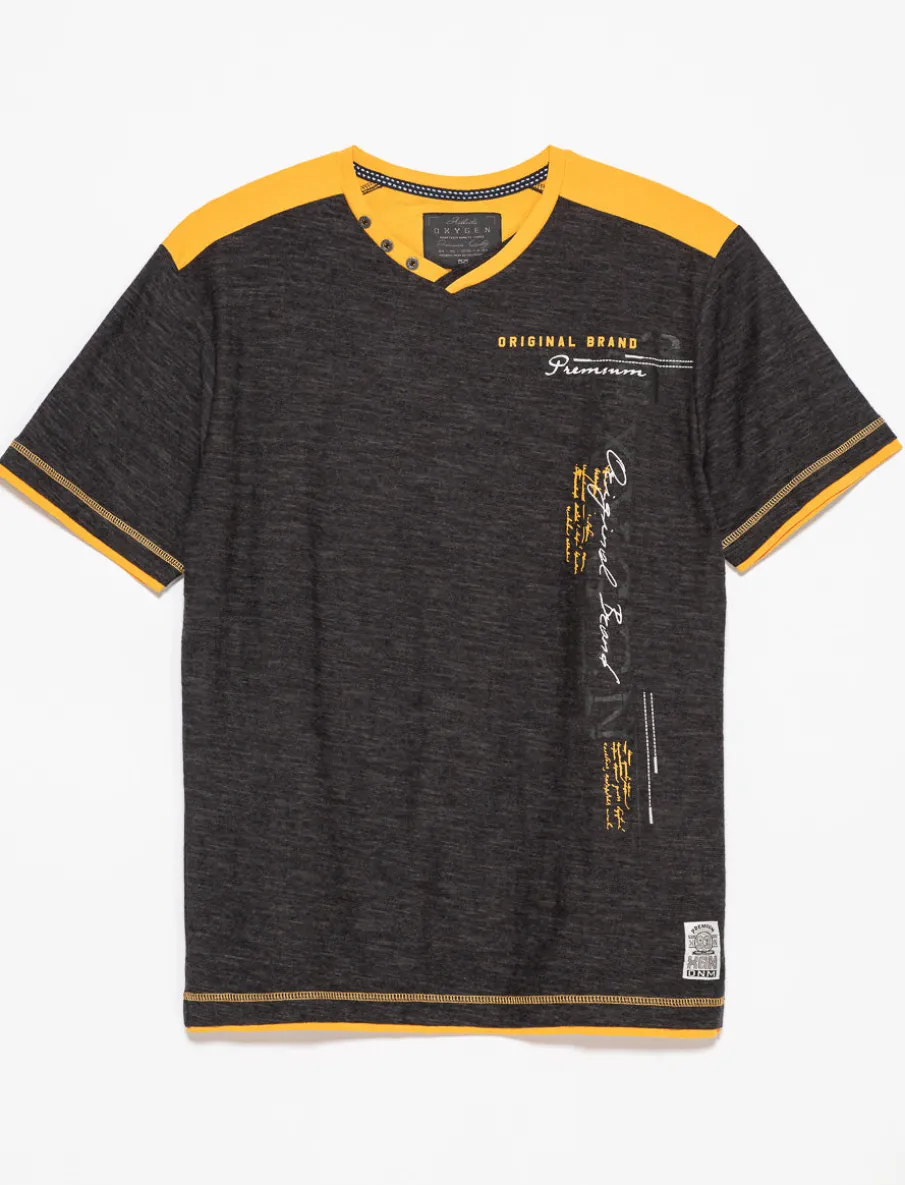 Graphic T-shirt with Inserts