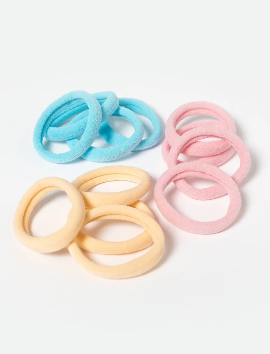 Hair Elastics - Pack of 12