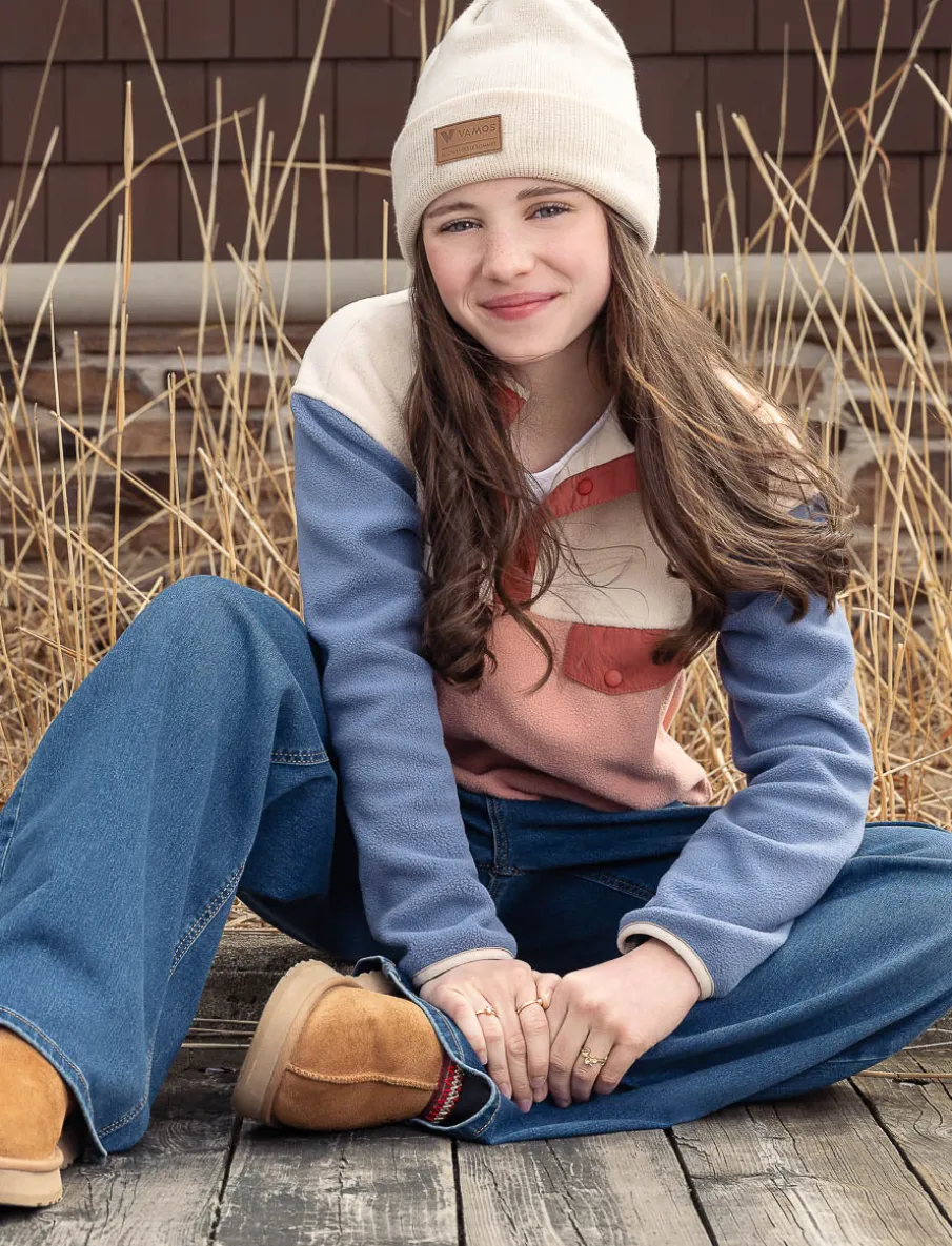 Half Snap Fleece Sweater