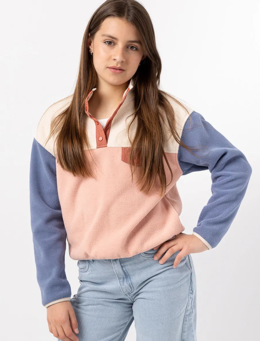 Half Snap Fleece Sweater