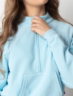Half-zip Cropped Sweater