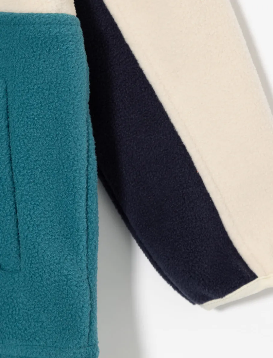 Half-zip Fleece Hoodie - Little Boy