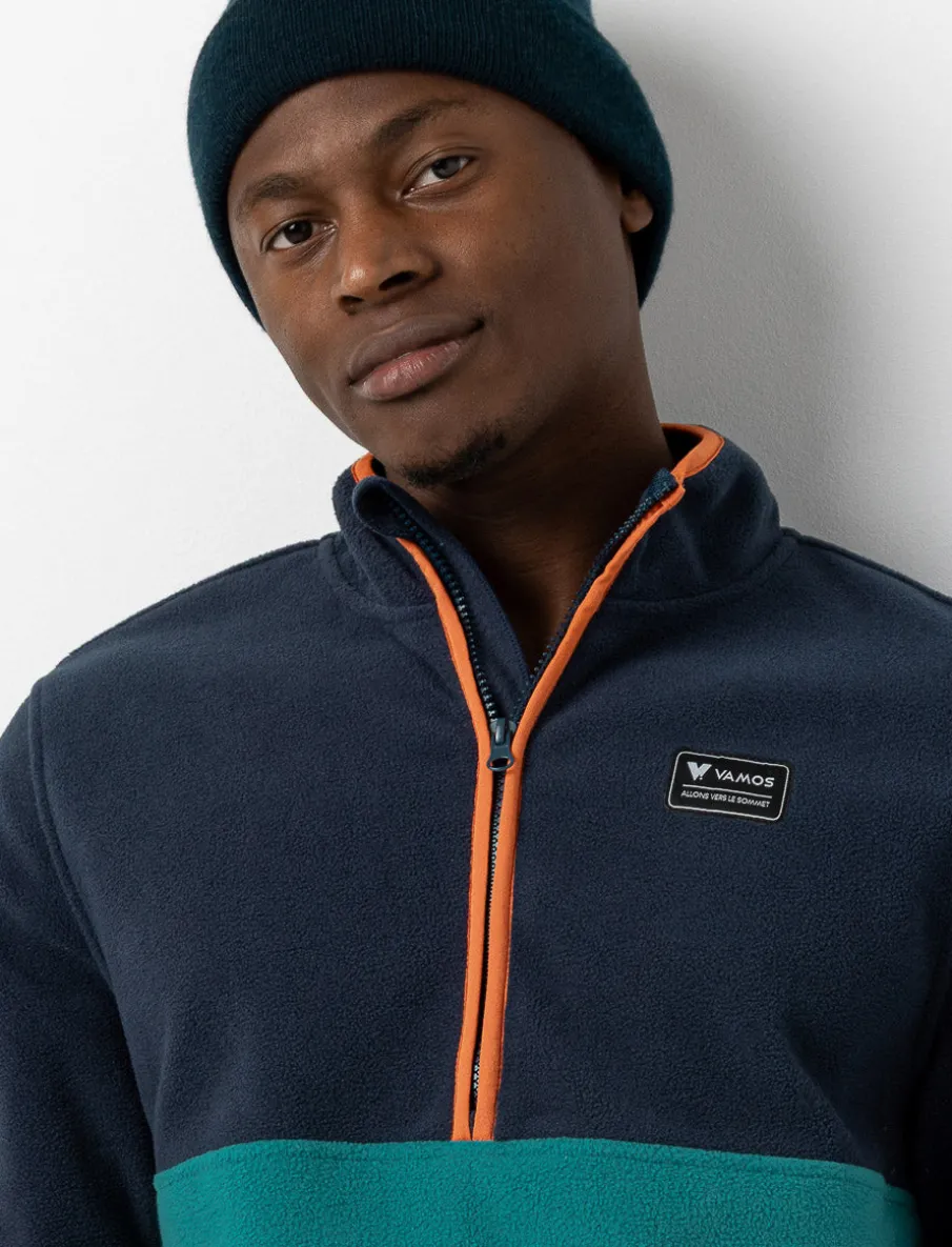 Half-zip Fleece Pullover