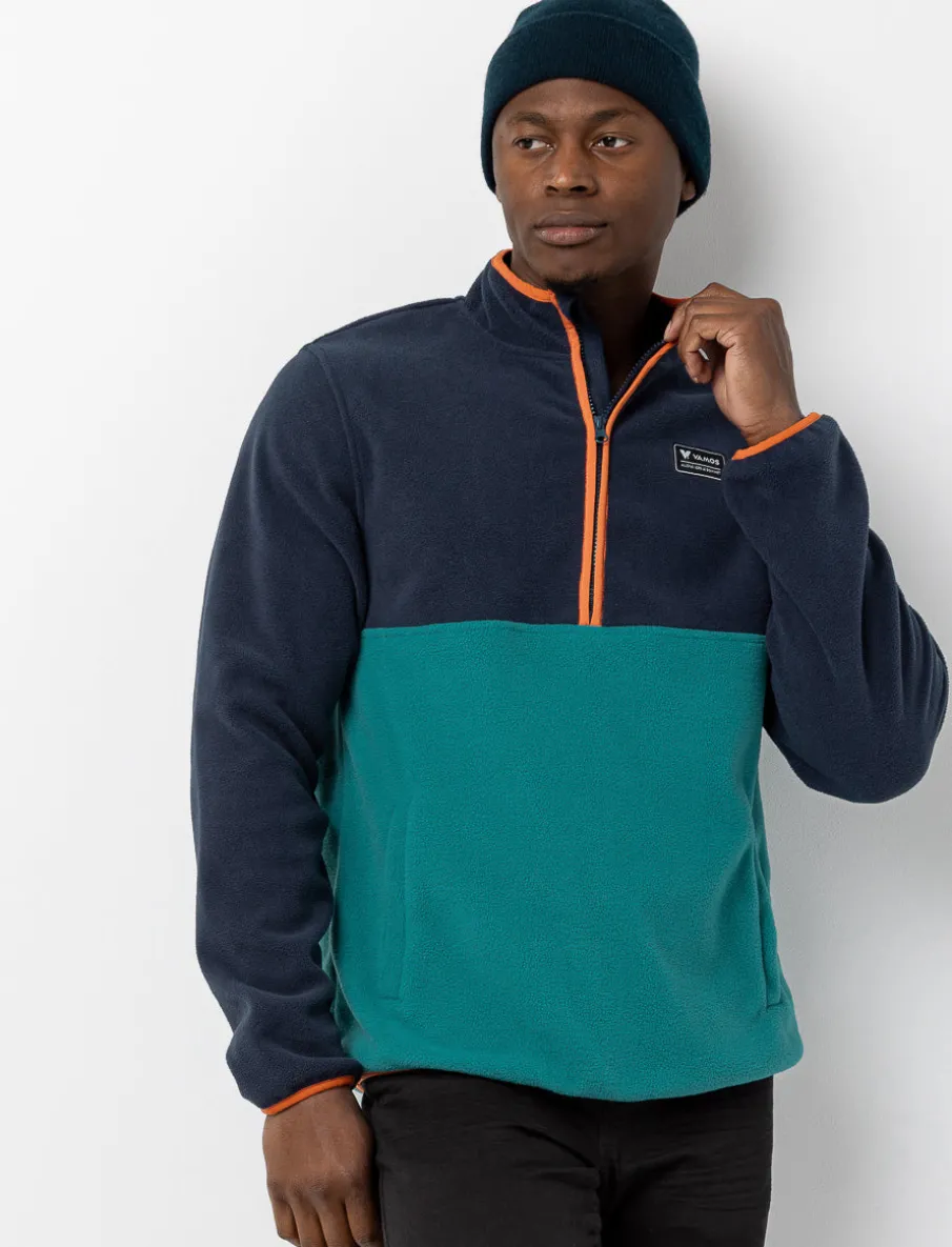 Half-zip Fleece Pullover