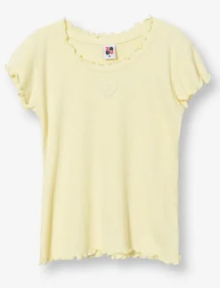 Heart Lettuce-edge T-shirt - Little Girl