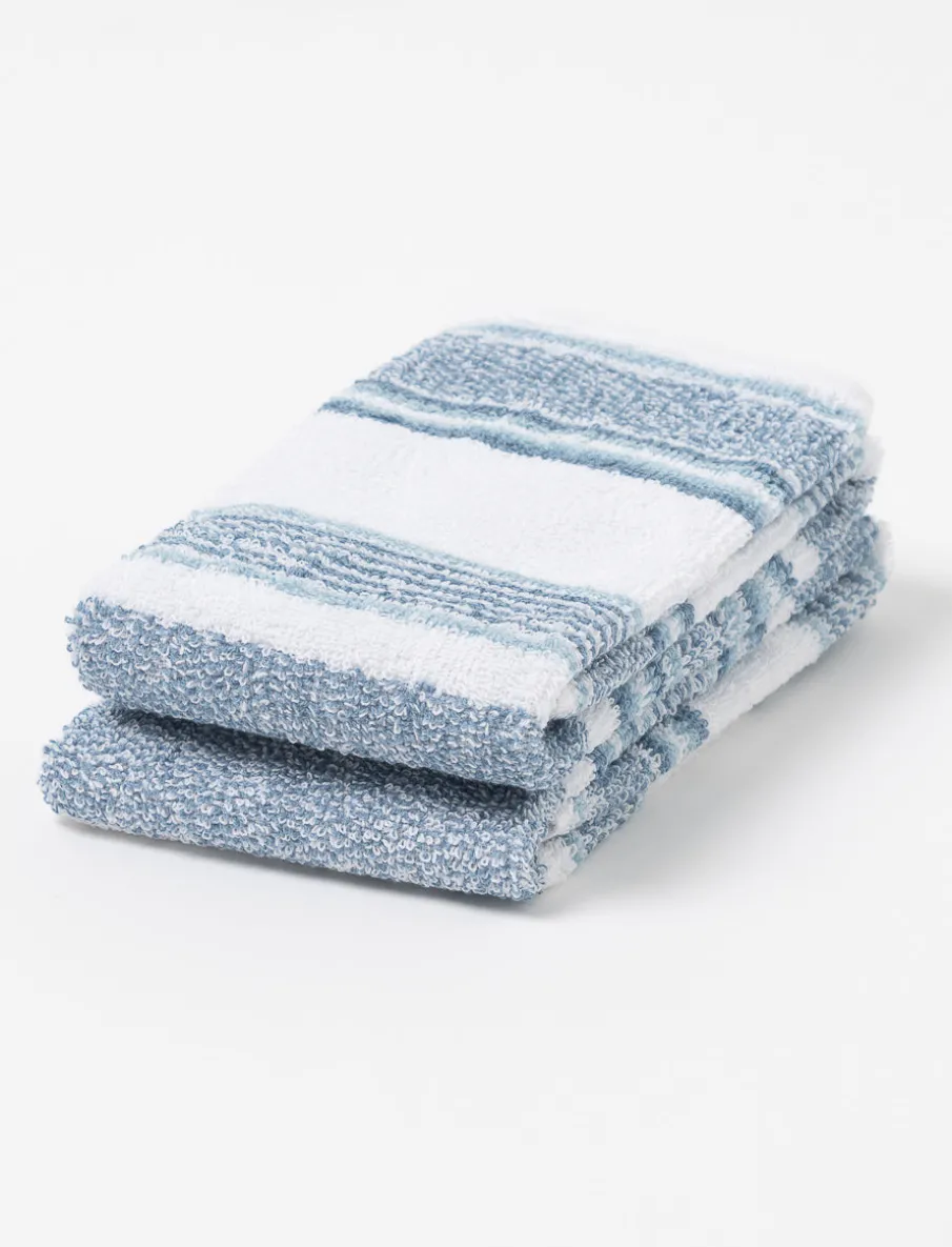 Heathered Cotton Hand Towels - Pack of 2