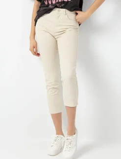 High-rise Capri Skinny Jeans