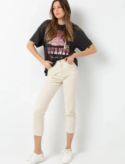 High-rise Capri Skinny Jeans