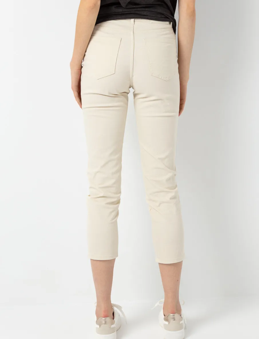 High-rise Capri Skinny Jeans