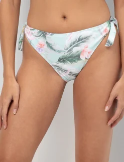 High-waisted Side-tie Bikini Bottom