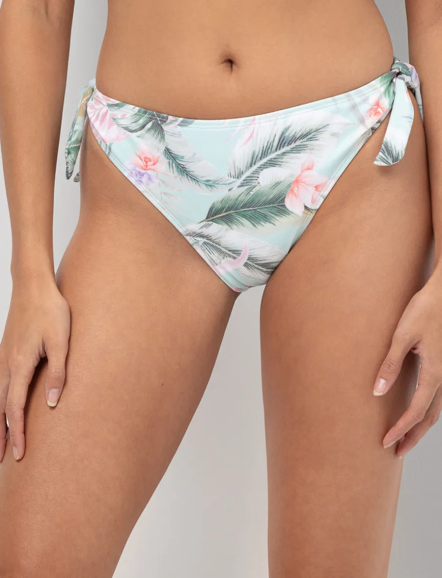 High-waisted Side-tie Bikini Bottom