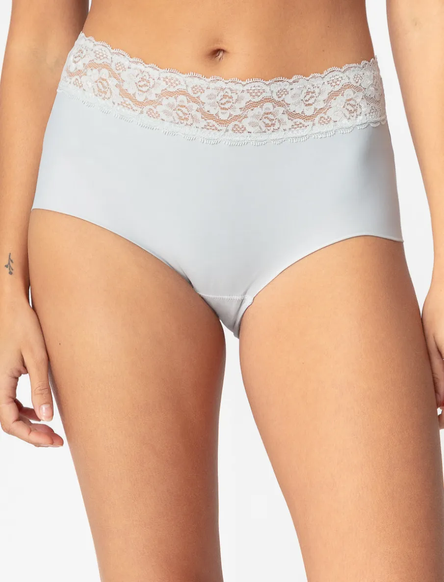 High-waisted Undies with Lace