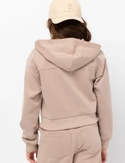 Hooded Fleece Cardigan