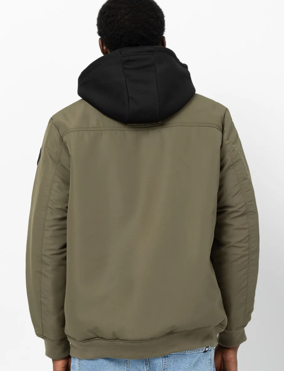 Hooded Mid-season Jacket