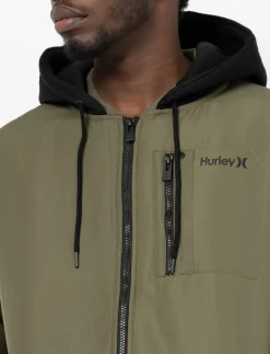 Hooded Mid-season Jacket