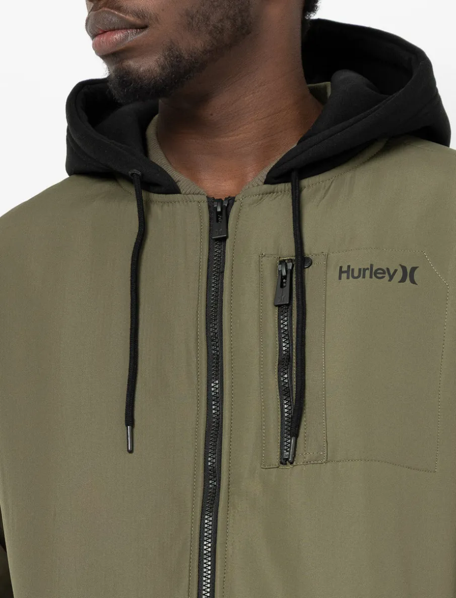 Hooded Mid-season Jacket