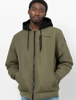Hooded Mid-season Jacket