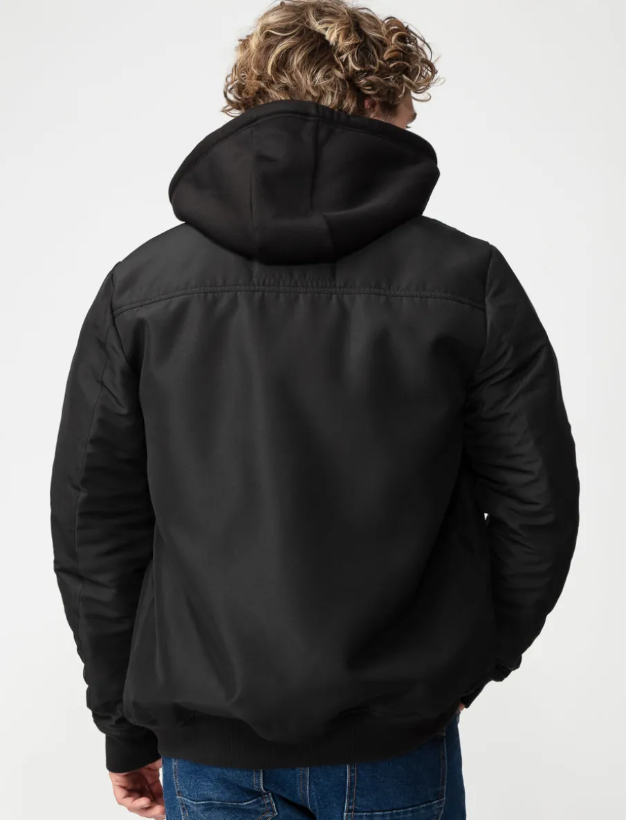 Hooded Mid-season Jacket
