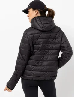 Hooded Quilted Mid-season Jacket