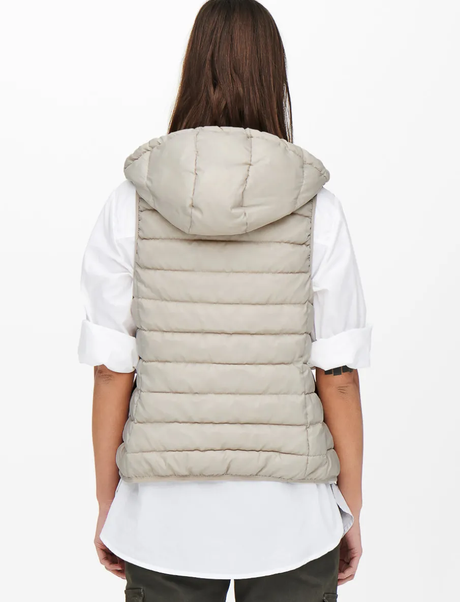 Hooded Quilted Vest