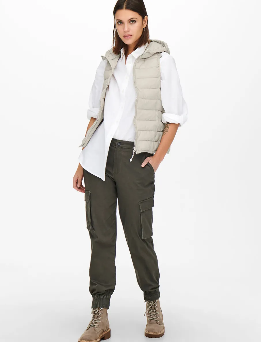 Hooded Quilted Vest