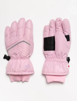 Insulated Ski Gloves with Reflective Details