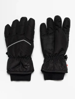 Insulated Ski Gloves with Reflective Details