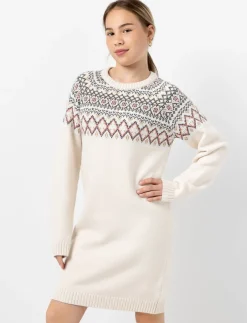 Jacquard Knit Dress