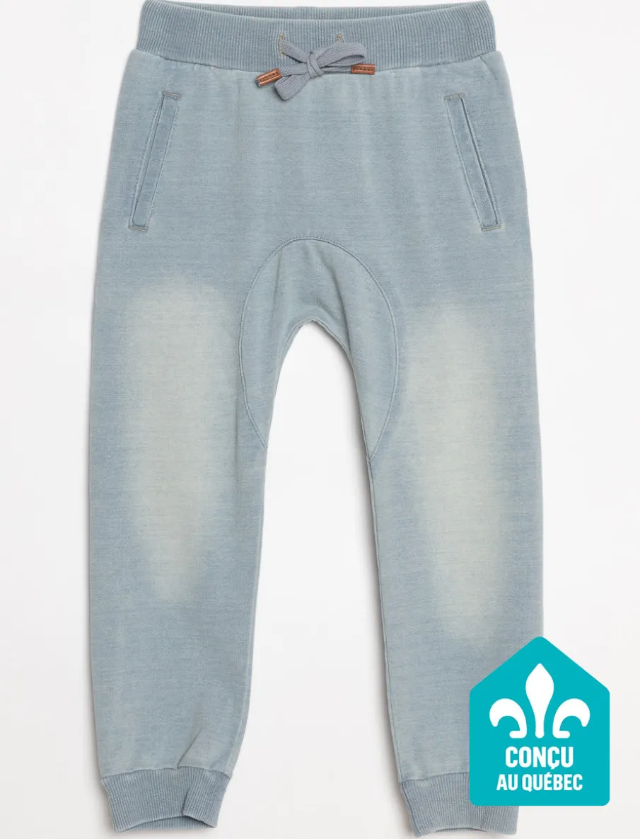 Jeans with Elastic Cuffs