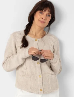 Knit Button-up Cardigan