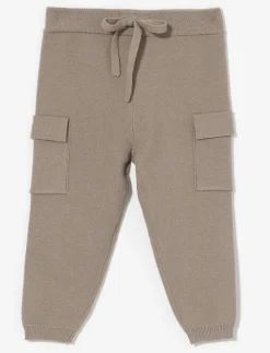 Knit Cargo Jogger Pants - Baby Girl