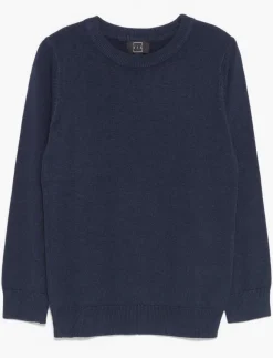 Knit Crew-neck Sweater