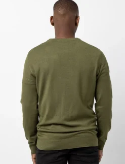 Knit Crew-neck Sweater