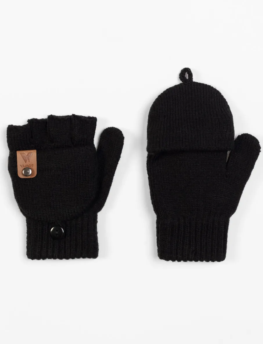 Knit Fingerless Mitts - Children