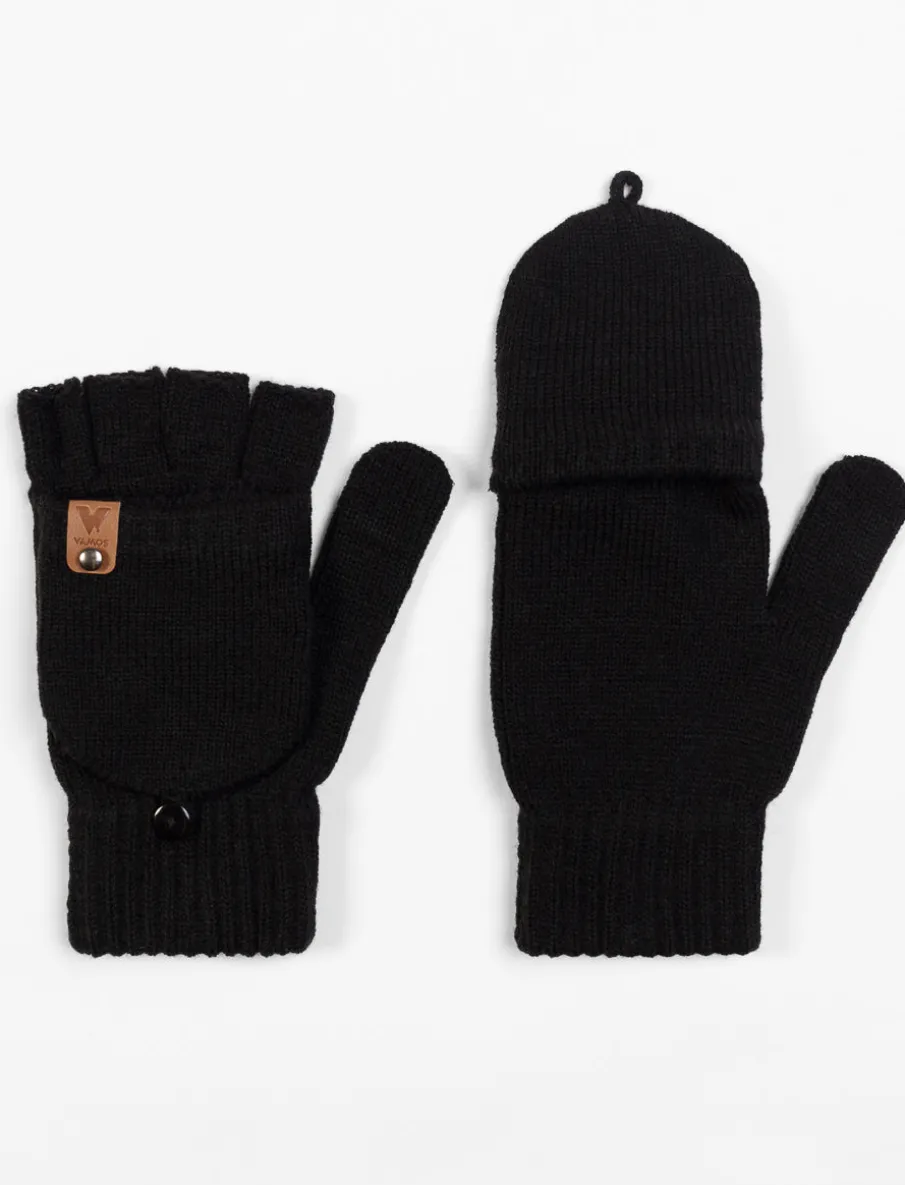Knit Fingerless Mitts - Teen