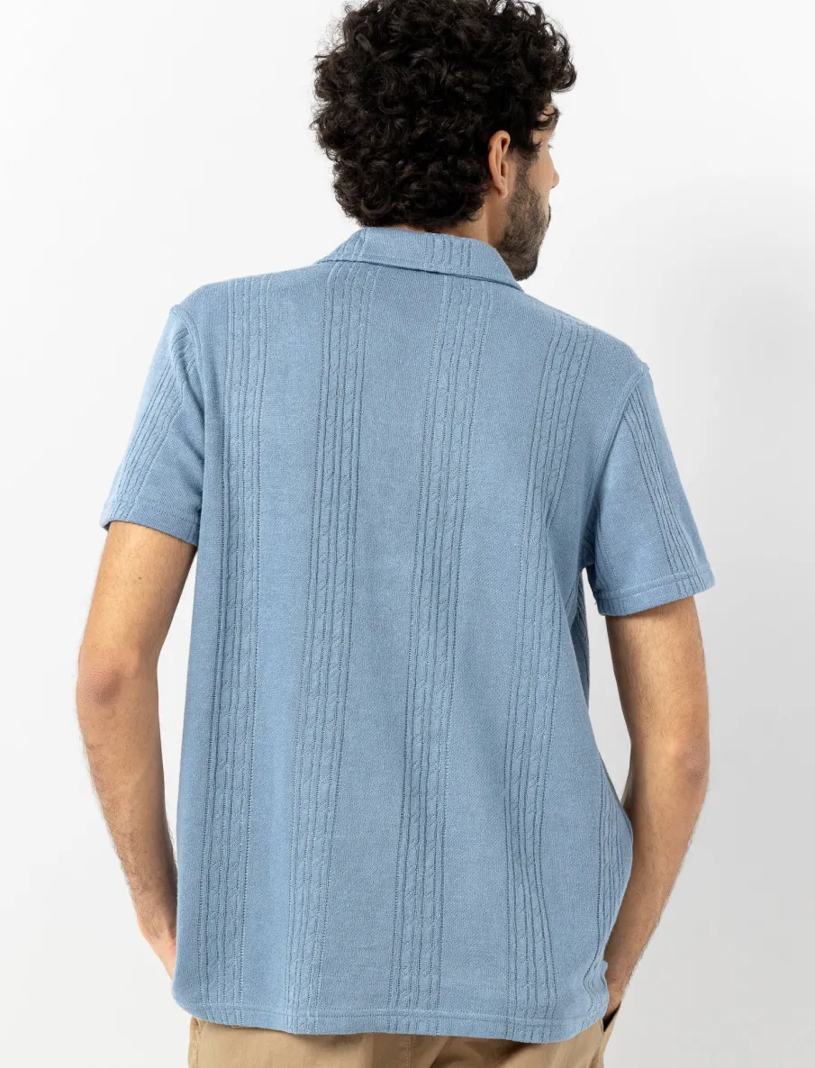 Knit Polo Shirt