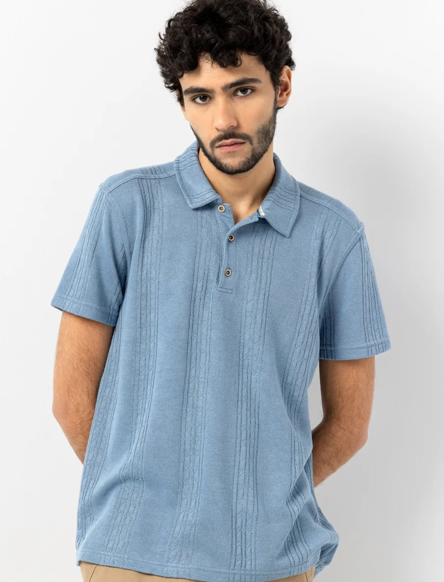 Knit Polo Shirt