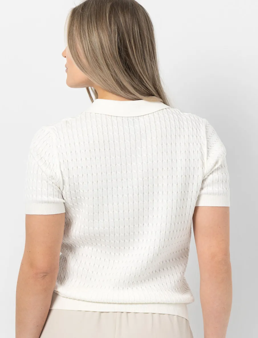 Knit Polo T-Shirt